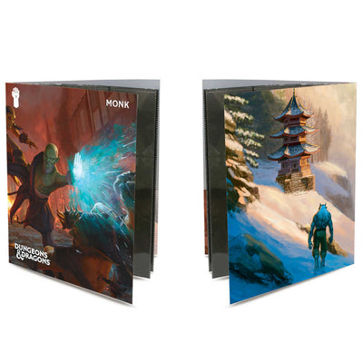 Ultra Pro Folio: Dungeons & Dragons - Monk Class w/ Stickers