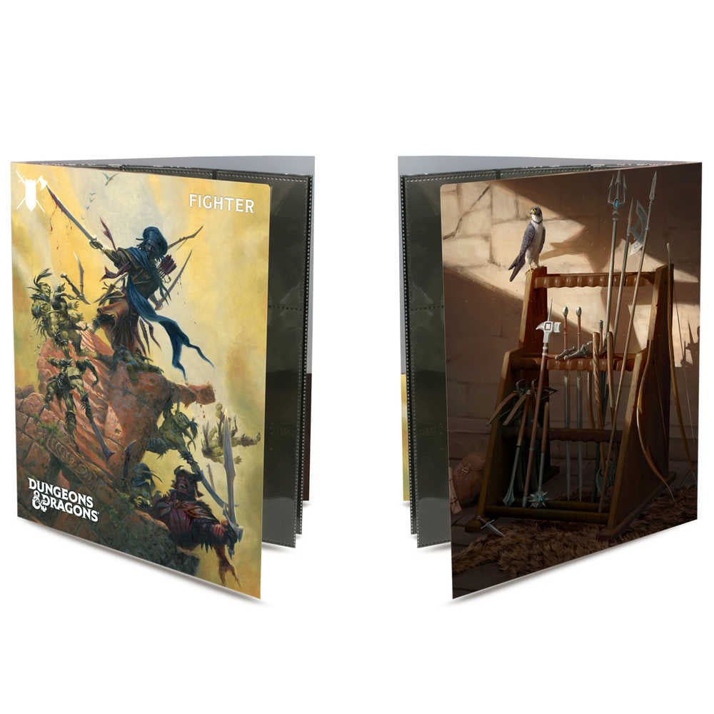 Ultra Pro Folio: Dungeons & Dragons - Fighter Class w/ Stickers