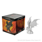 Dungeons & Dragons: Nolzurs Marvelous Unpainted Mini Adult Black Dragon