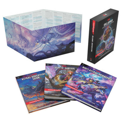 Spelljammer: Adventures In Space (Dungeons & Dragons Campaign Collection Adventure, Setting, Monster Book, Map, And Direct Market Screen)