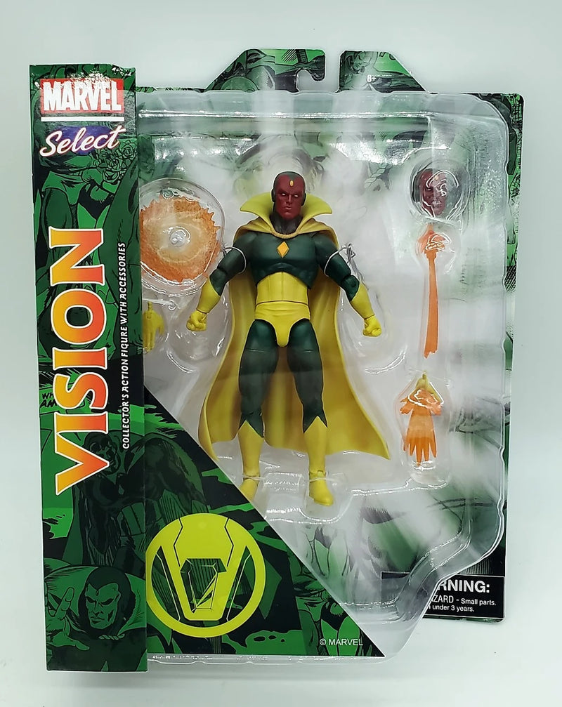 Diamond Select Marvel Select Vision Comic Version 7" Action Figure 202