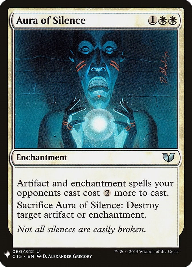 Aura of Silence (60) [The List Reprints]