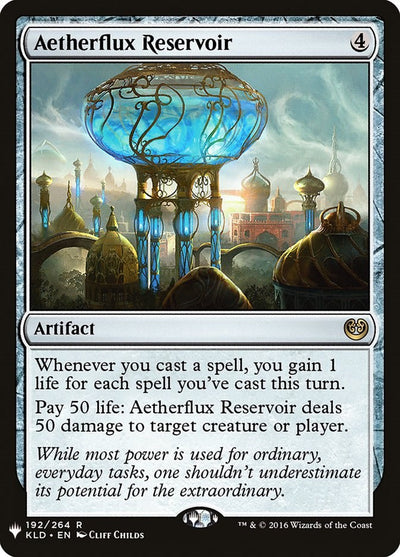 Aetherflux Reservoir [LIST-192] - [The List Reprints] (English)