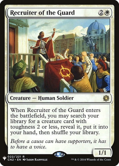 Recruiter of the Guard [LIST-22] - [The List Reprints] (English)