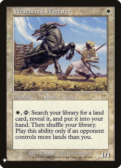 Weathered Wayfarer [LIST-59] - [The List Reprints] (English)