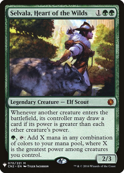 Selvala, Heart of the Wilds [LIST-70] - [The List Reprints] (English)