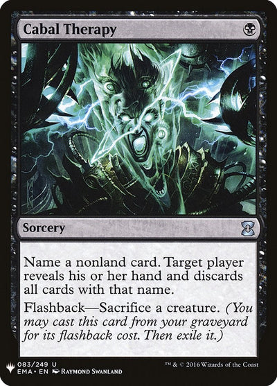 Cabal Therapy [LIST-83] - [The List Reprints] (English)