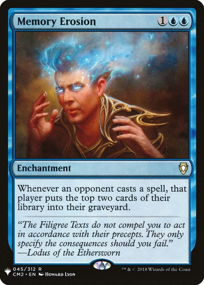Memory Erosion [LIST-45] - [The List Reprints] (English)