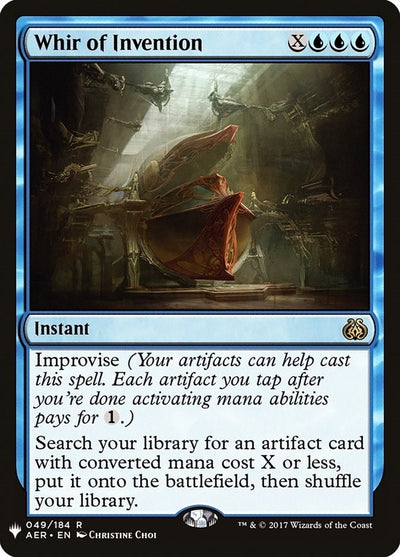 Whir of Invention (49) [The List Reprints]