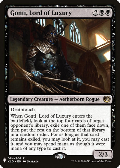 Gonti, Lord of Luxury [LIST-84] - [The List Reprints] (English)