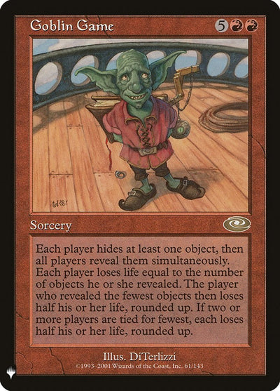 Goblin Game [LIST-61/143] - [The List Reprints] (English)