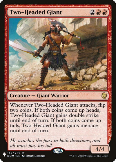 Two-Headed Giant [LIST-147] - [The List Reprints] (English)