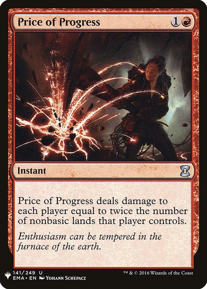Price of Progress (EMA)