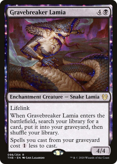 Gravebreaker Lamia [THB-98] - [Theros Beyond Death] (English)