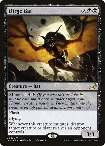Dirge Bat [IKO-84] - [Ikoria: Lair of Behemoths] (English)