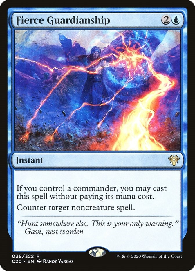Fierce Guardianship (35) [Commander 2020]