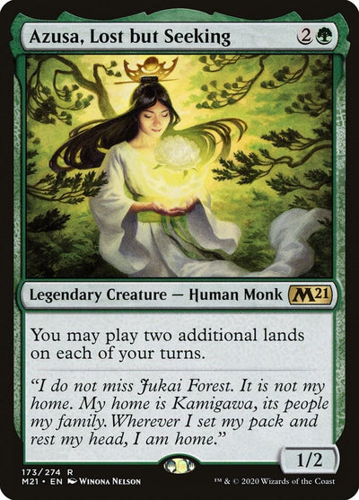 Azusa, Lost but Seeking [M21-173] - [Core Set 2021] (English)