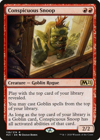 Conspicuous Snoop [M21-139] - [Core Set 2021] (English)