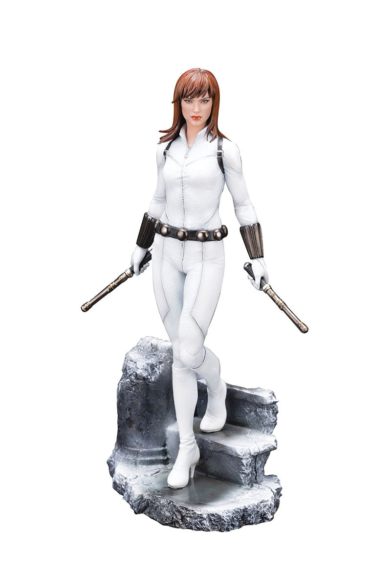 Marvel Black Widow White Costume Previews Exclusive PX Previews Exclusive Premier Statue North America LTD Edition