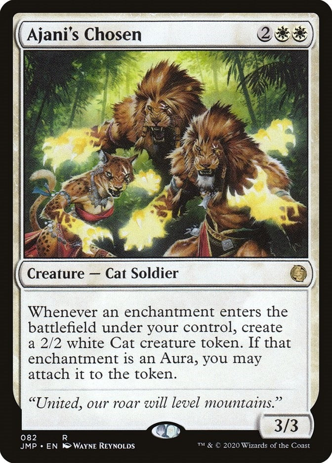 Ajani's Chosen (82) [Jumpstart]
