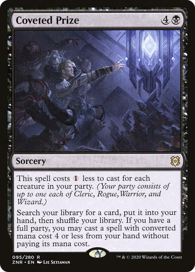Coveted Prize [ZNR-95] - [Zendikar Rising] (English)