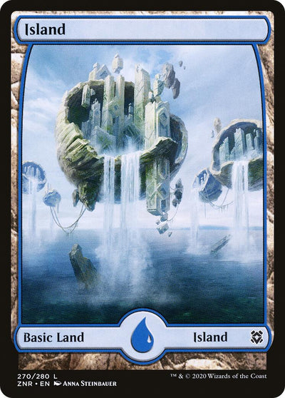 Island (270) - Full Art [ZNR-270] - [Zendikar Rising] (English)
