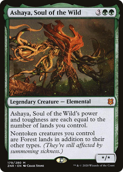 Ashaya, Soul of the Wild [ZNR-179] - [Zendikar Rising] (English)
