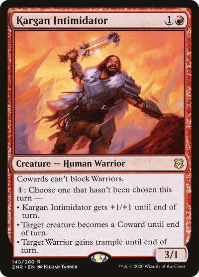Kargan Intimidator [ZNR-145] - [Zendikar Rising] (English)