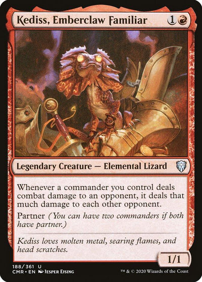 Kediss, Emberclaw Familiar [CMR-188] - [Commander Legends] (English)