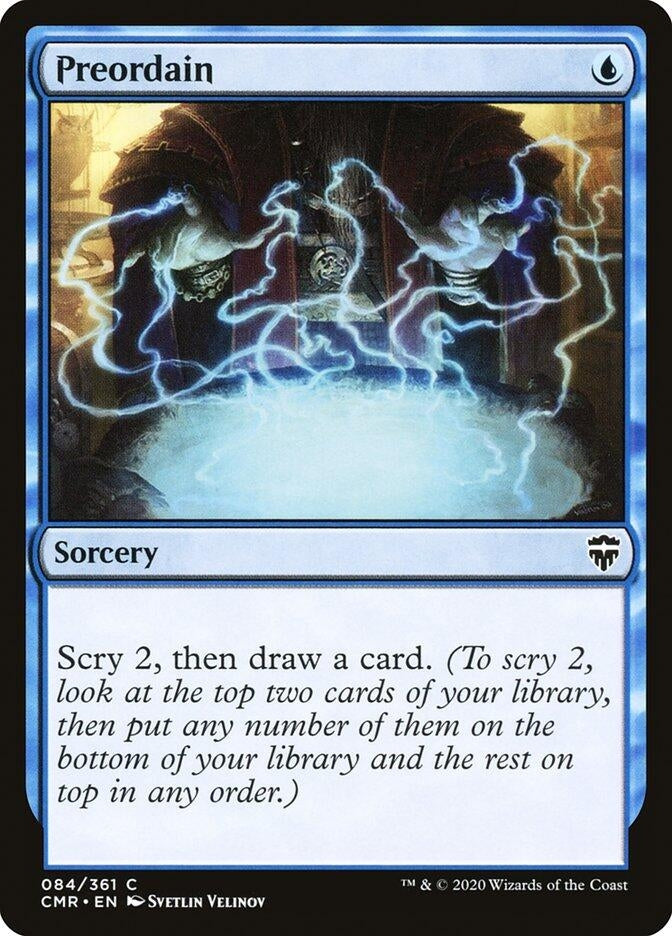 Preordain (84) [Commander Legends]