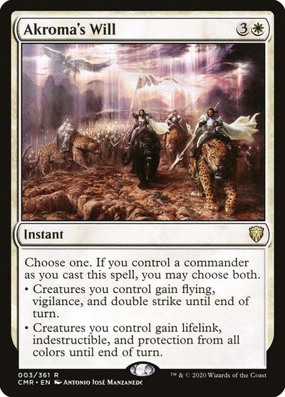 Akroma's Will [CMR-3] - [Commander Legends]