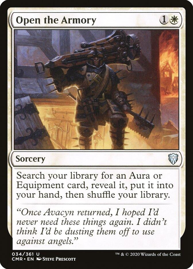 Image for Open the Armory (34) [Commander Legends] - Magic: The Gathering