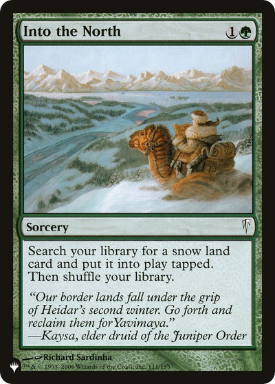 Into the North (111/155) [The List Reprints]