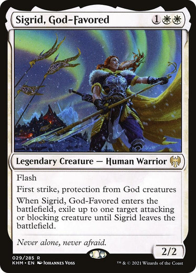 Sigrid, God-Favored (29) [Kaldheim]