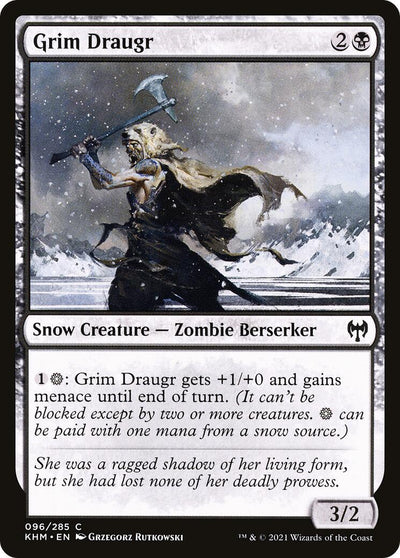 Grim Draugr [KHM-96] - [Kaldheim] (English)