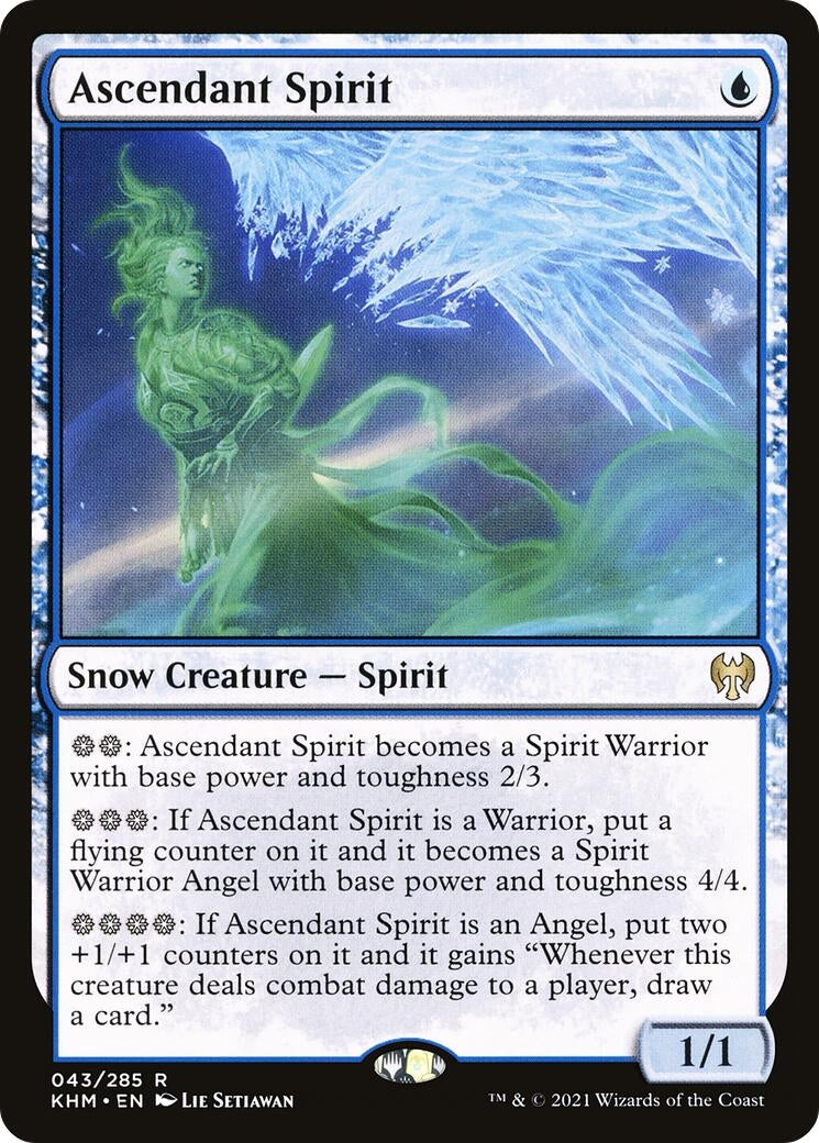 Ascendant Spirit (43) [Kaldheim]