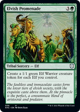 Elvish Promenade [KHC-59] - [Commander: Kaldheim] (English)