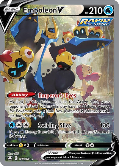 Empoleon V (Alternate Full Art) [SWSH05-146/163] - [SWSH05: Battle Styles] [{langShort}]