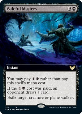 Baleful Mastery (Extended Art) [STX-301] - [Strixhaven: School of Mages] (English)
