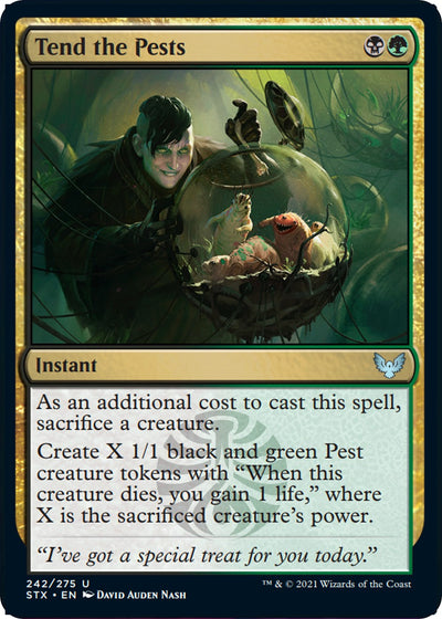 Tend the Pests [STX-242] - [Strixhaven: School of Mages] (English)