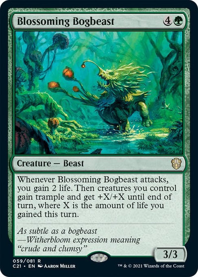 Blossoming Bogbeast [C21-59] - [Commander 2021] (English)