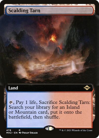 Scalding Tarn (Extended Art) [MH2-478] - [Modern Horizons 2] (English)