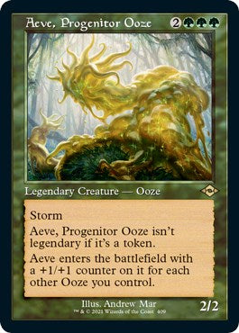Aeve, Progenitor Ooze (Retro Frame) (Foil Etched) [MH2-409] - [Modern Horizons 2] (English)