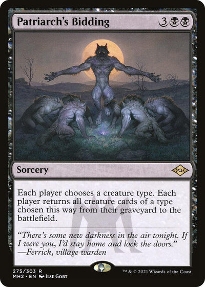 Patriarch's Bidding [MH2-275] - [Modern Horizons 2] (English)