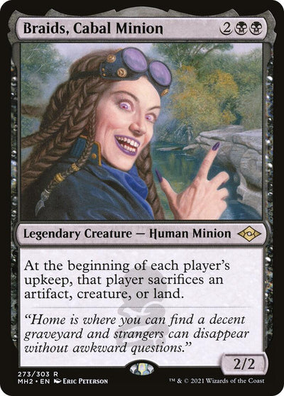 Braids, Cabal Minion [MH2-273] - [Modern Horizons 2] (English)