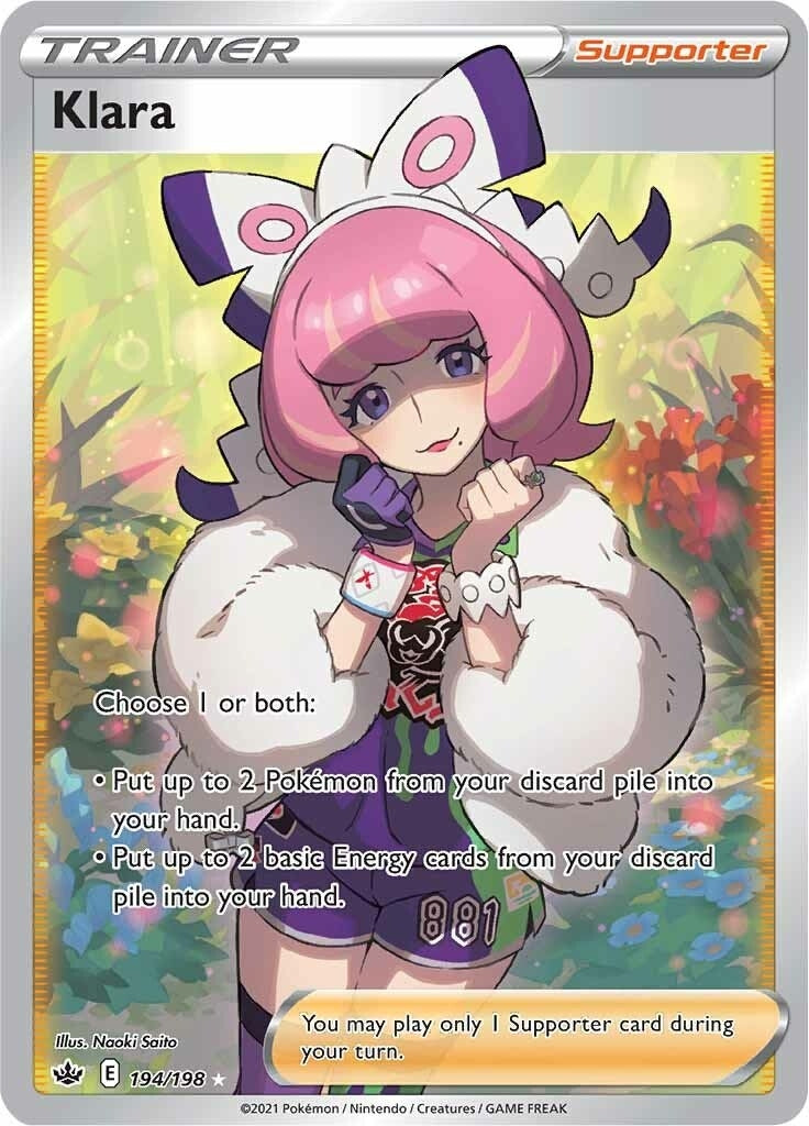 Image for Klara (Full Art) (194/198) [SWSH06: Chilling Reign] - Pokemon