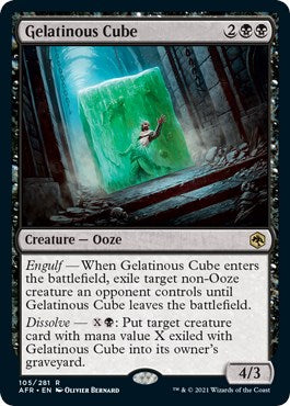 Gelatinous Cube [AFR-105] - [Adventures in the Forgotten Realms] (English)