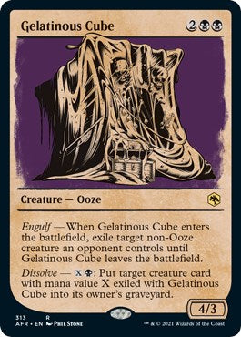 Gelatinous Cube (Showcase) [AFR-313] - [Adventures in the Forgotten Realms] (English)