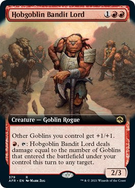 Hobgoblin Bandit Lord (Extended Art) [AFR-379] - [Adventures in the Forgotten Realms] (English)