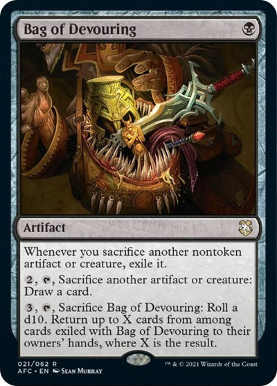 Bag of Devouring [AFC-21] - [Commander: Adventures in the Forgotten Realms] (English)